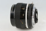 Nikon Micro-Nikkor 55mm F/3.5 Ai Lens #51458A4