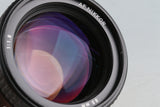Nikon AF Nikkor 85mm F/1.8 Lens #51591G21