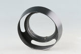 Leica Lens Hood 12586 for E43 Summilux 50mm F/1.4 #51603F2