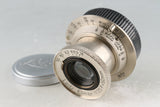Leica Leitz Elmar 50mm F/3.5 Lens for Leica L39 #51625T