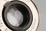 Leica Leitz Elmar 50mm F/3.5 Lens for Leica L39 #51625T