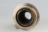 Leica Leitz Elmar 50mm F/3.5 Lens for Leica L39 #51625T
