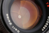 Contax Carl Zeiss Planar T* 50mm F/1.4 AEJ Lens for CY Mount #51724A2