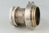Leica Leitz Summar 50mm F/2 Nickel Lens for Leica L39 #51993T