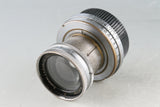 Leica Leitz Summar 50mm F/2 Lens for Leica L39 #52035T