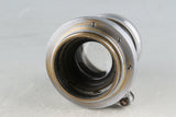 Leica Leitz Summar 50mm F/2 Lens for Leica L39 #52035T