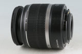 Canon EF-S 18-55mm F/3.5-5.6 IS Lens #52254F5