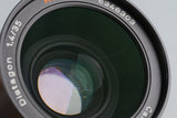 Carl Zeiss Distagon 35mm F/1.4 HFT Lens for Rollei QBM Mount #52273F5