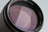Contax Carl Zeiss Tele-Tessar T* 200mm F/3.5 AEG Lens for CY Mount #52582A1