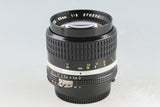 Nikon Nikkor 85mm F/2 Ais Lens #52912A5