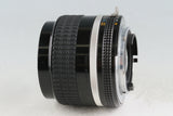 Nikon Nikkor 85mm F/2 Ais Lens #52912A5