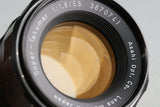 Asahi Pentax Super-Takumar 55mm F/1.8 Lens for M42 Mount #53086H32#AU