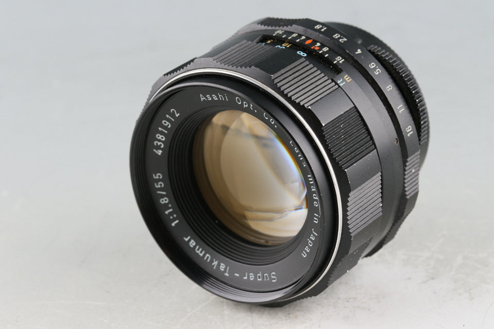 Asahi Super-Takumar 55mm f/1.8 M42 レンズ Asahi Pentax Super-Takumar 55mm F/1.8 Lens for M42 Mount #53109C3