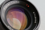 Contax Carl Zeiss Planar T* 50mm F/1.4 AEJ Lens for CY Mount #53252A2