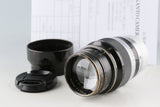 Leica Leitz Hektor 73mm F/1.9 Lens for Leica L39 CLA By Kanto Camera #53527T