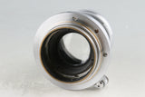 Leica Leitz Summar 50mm F/2 Lens for Leica L39 #53670T
