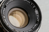 Canon 35mm F/2 Lens for Leica L39 #53738C1