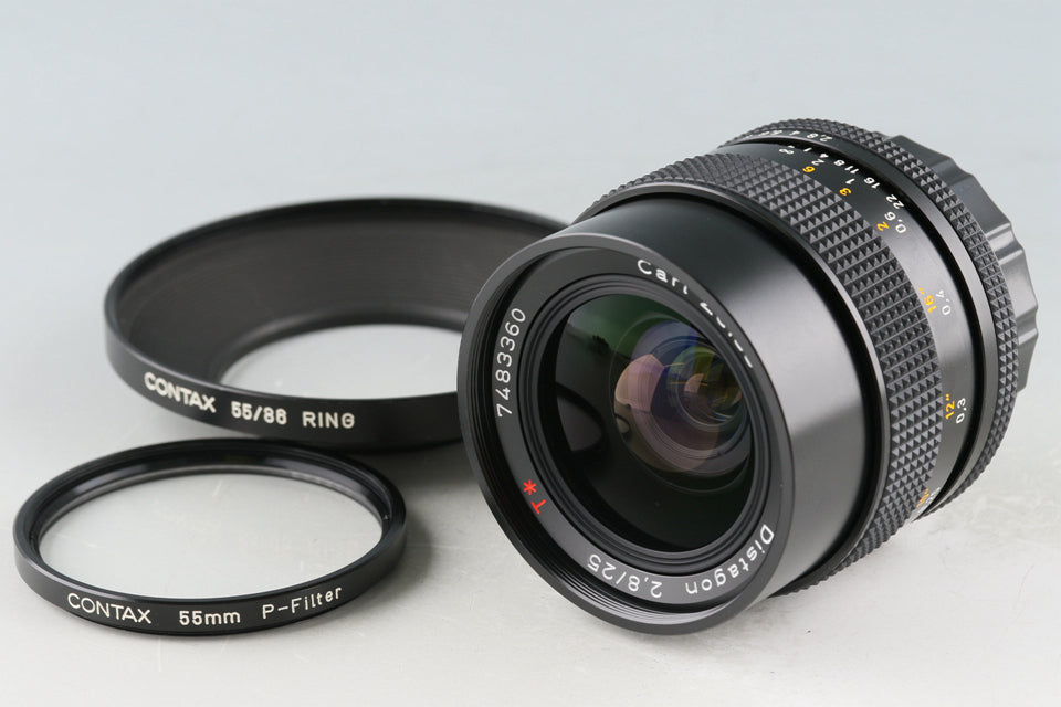 Contax Carl Zeiss Distagon T* 25mm F/2.8 MMJ Lens for CY Mount ...