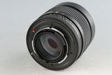 Contax Carl Zeiss Planar T* 85mm F/1.4 MMG Lens for C/Y Mount #53802A1