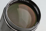 Asahi Pentax SMC Takumar 135mm F/2.5 Lens for M42 Mount #53909C3