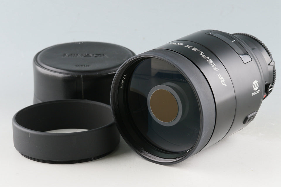 Minolta AF Reflex 500mm F/8 Lens for Sony AF #53923G23 – IROHAS SHOP