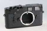 Leica Leitz M3 Repainted Black Repainted by Kanto Camera #54122T