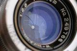 Nikon W-NIKKOR・C 35mm F/2.5 Lens for Leica L39 + M Mount Adapter #54269C2