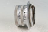 Nikon W-NIKKOR・C 35mm F/2.5 Lens for Leica L39 + M Mount Adapter #54269C2