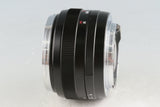 Carl Zeiss Planar T* 50mm F/1.4 ZE Lens for Canon #54275G3