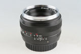Carl Zeiss Planar T* 50mm F/1.4 ZE Lens for Canon #54278G3