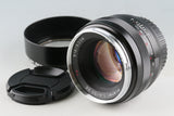 Carl Zeiss Planar T* 50mm F/1.4 ZE Lens for Canon #54279G3