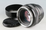 Carl Zeiss Planar T* 50mm F/1.4 ZE Lens for Canon #54280G3