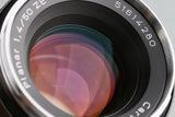 Carl Zeiss Planar T* 50mm F/1.4 ZE Lens for Canon #54281G3