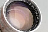 Leica Leitz Summicron 50mm F/2 Lens for Leica M #54304T