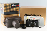 Nikon S3 Year 2000 Limited Edition Black + Nikkor-S 50mm F/1.4 Lens With Box #54333L4