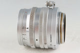 Leica Leitz Summarit 50mm F/1.5 Lens for Leica L39 #54367T