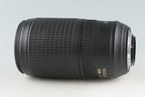 Nikon AF-S Nikkor 70-300mm F/4.5-5.6 G ED VR Lens #54392G31
