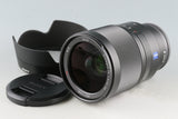 Sony Zeiss Distagon FE T* 35mm F/1.4 ZA Lens for Sony E Mount #54397F5