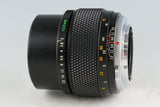 Olympus OM-System Zuiko Auto-T 100mm F/2 Lens #54435F4