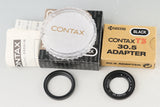 Contax T3 30.5mm Black Adapter + P Filter #54474F2