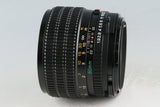 Mamiya-Sekor C 80mm F/1.9 N Lens for Mamiya 645 CLA By Kanto Camera #54552E5