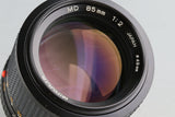 Minolta MD 85mm F/2 Lens for MD Mount #54674F4