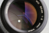 Minolta MD 85mm F/2 Lens for MD Mount #54674F4