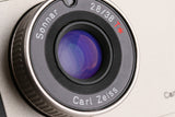 Contax T2 35mm Point & Shoot Film Camera #54796D4