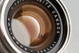 *Rare* Leica Leitz Summilux 35mm F/1.4 Lens for Leica M CLA By Kanto Camera #55251K