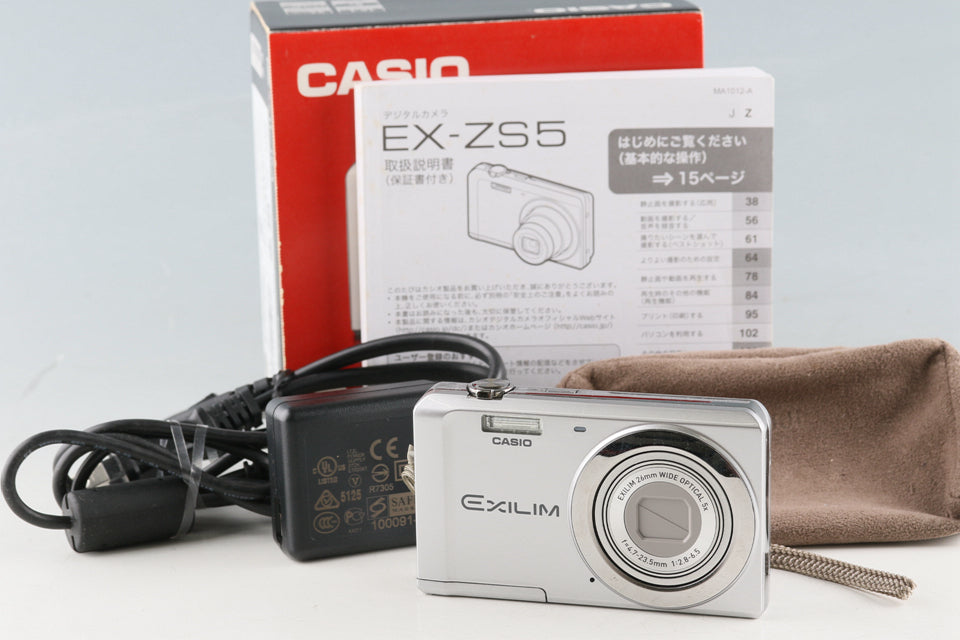 Casio Exilim EX-ZS5 Digital Camera With Box #55276L9 – IROHAS SHOP