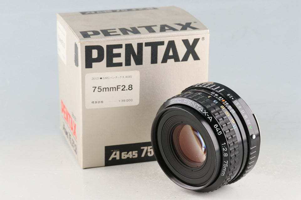 SMC Pentax-A 645 75mm F/2.8 Lens With Box #55796L6 – IROHAS SHOP