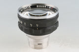 Nikon Nikkor-N・C 50mm F/1.1 Lens for Nikon S #55798A5