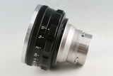 Nikon Nikkor-N・C 50mm F/1.1 Lens for Nikon S #55798A5