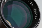 Nikon Nikkor 105mm F/2.5 Ais Lens #56107A3